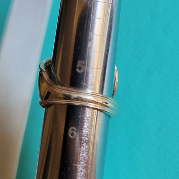 1905 Tiffany & Co Shell & Thread Spoon Ring #12 - Picture 12 of 15